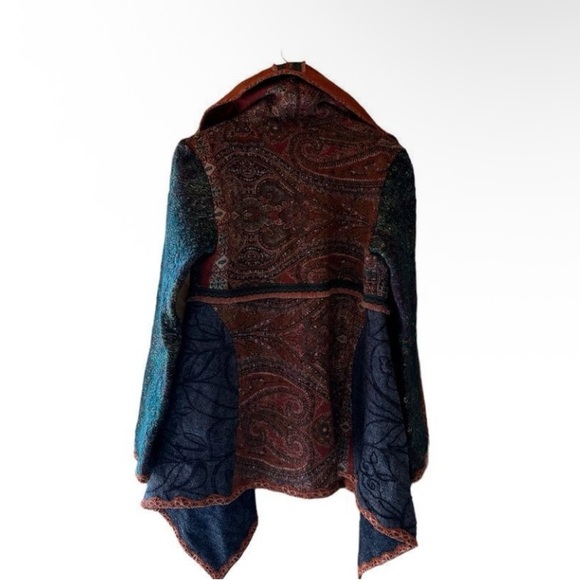 Aujourd' Hui. Multicolored Western Jacket. Large. - Picture 6 of 11